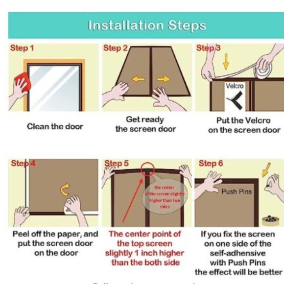 Magnetic Mesh Screen Door - Picture 2 of 7